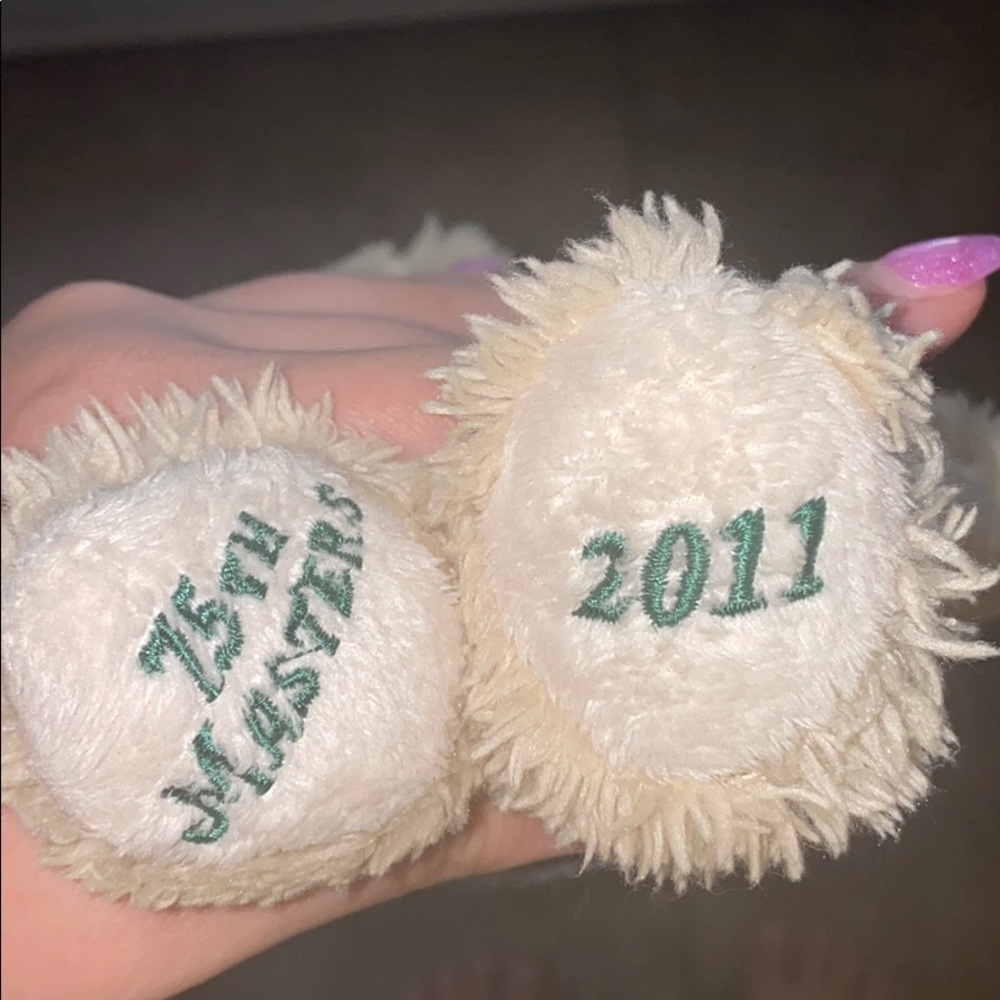 75th annual Masters 2011 Collectable stuffed bear - Picture 2 of 3